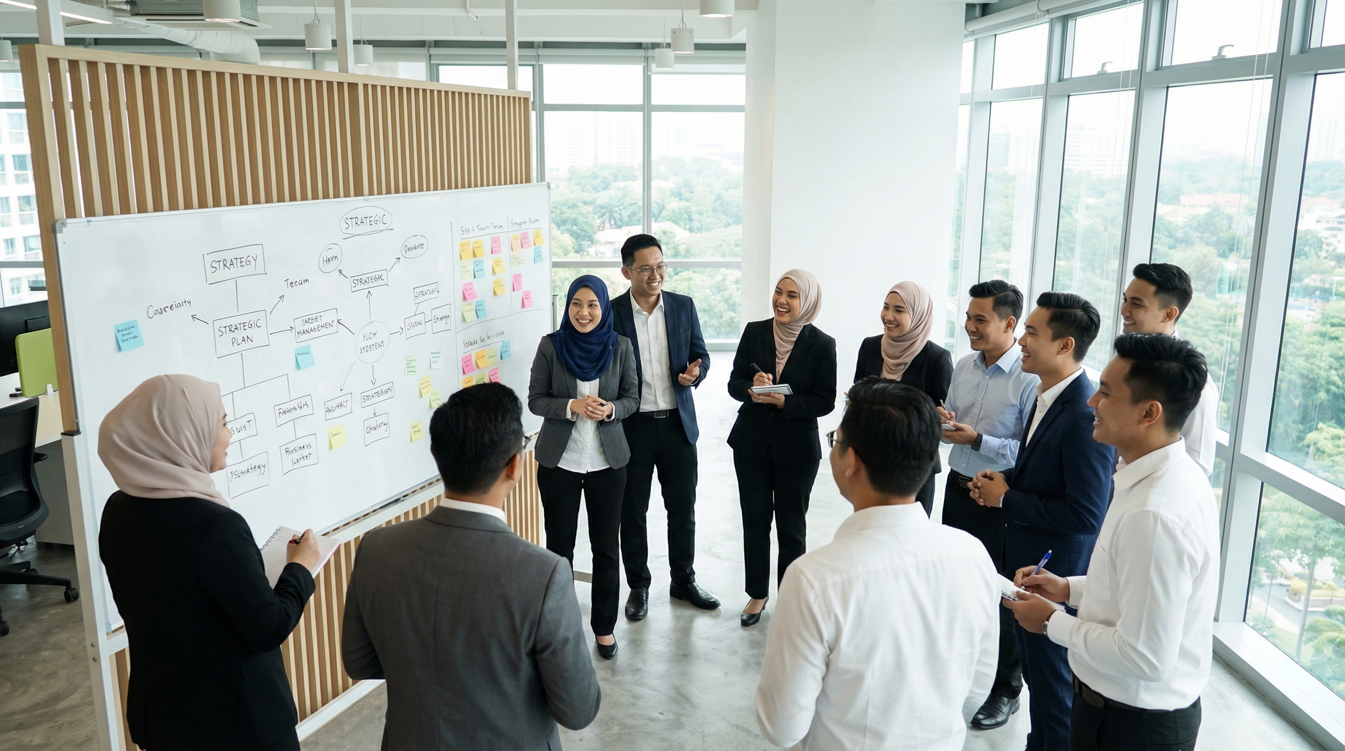 Corporate training session